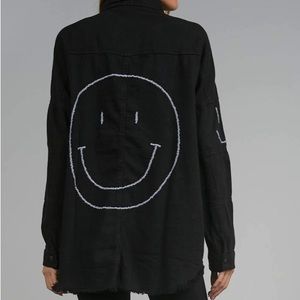 NWT 😄 Elan Dolly Smiley Face Jacket 😄